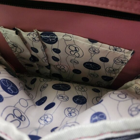 Samantha Brown RFID Protected Crossbody Purse Travel Dusty Rose - Picture 10 of 11